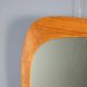 Vintage mirror Vittsjömöbel design Östen Kristiansson Sweden 1960s