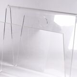 transparent plexiglass review door 1970