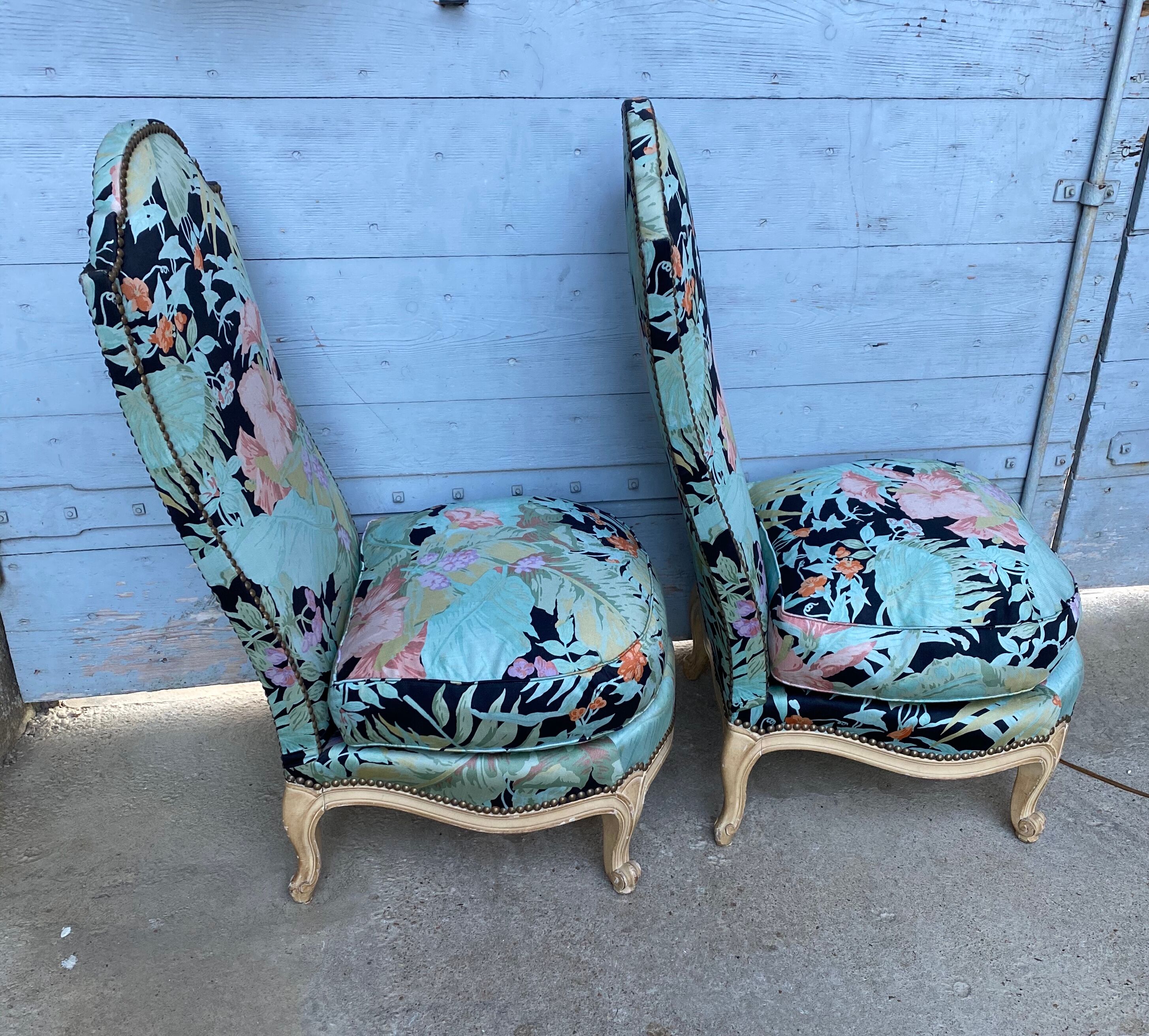 Pair of armchairs