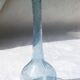 Vase soliflore en verre bullé de Biot