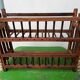 Wooden wall shelf
