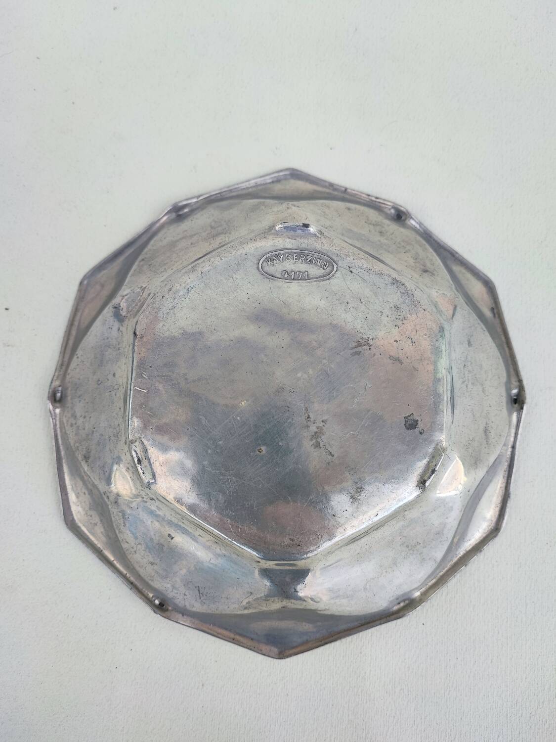 Kayserzinn pewter bowl