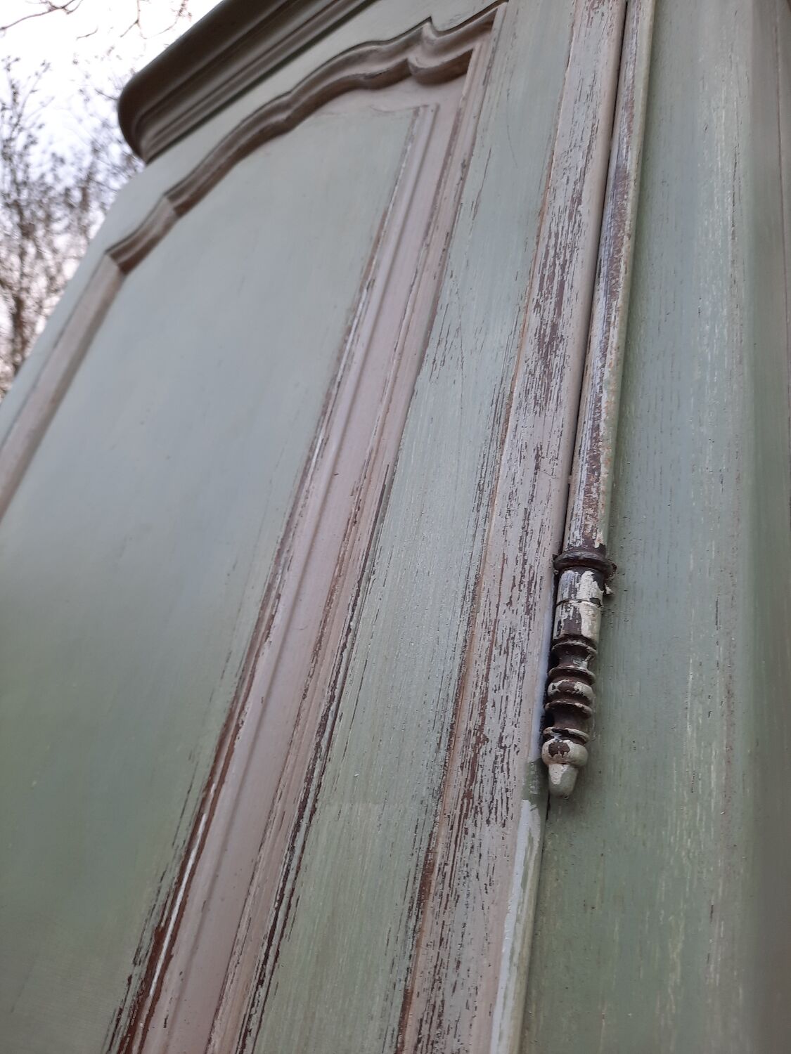 Bonnetière ancienne patinée