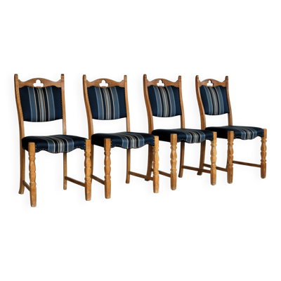 Chaises de salle à manger brutalistes   chaises   années 1960   danois