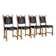 Brutalist dining chairs | chairs | 1960s | Danish
