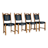 Brutalist dining chairs | chairs | 1960s | Danish