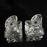 Bottles (wine-oiling) Art Deco in Stylized Glass