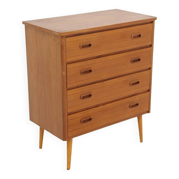 Commode scandinave en teck, Suède, 1950
