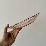 Set of 6 vintage Arcoroc rosaline soup plates