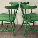 Pair of 1970s bistro chairs