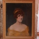 Portrait of a woman in the 18th century style