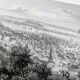San Francisco, USA, Vintage engraving, 1856. Original.