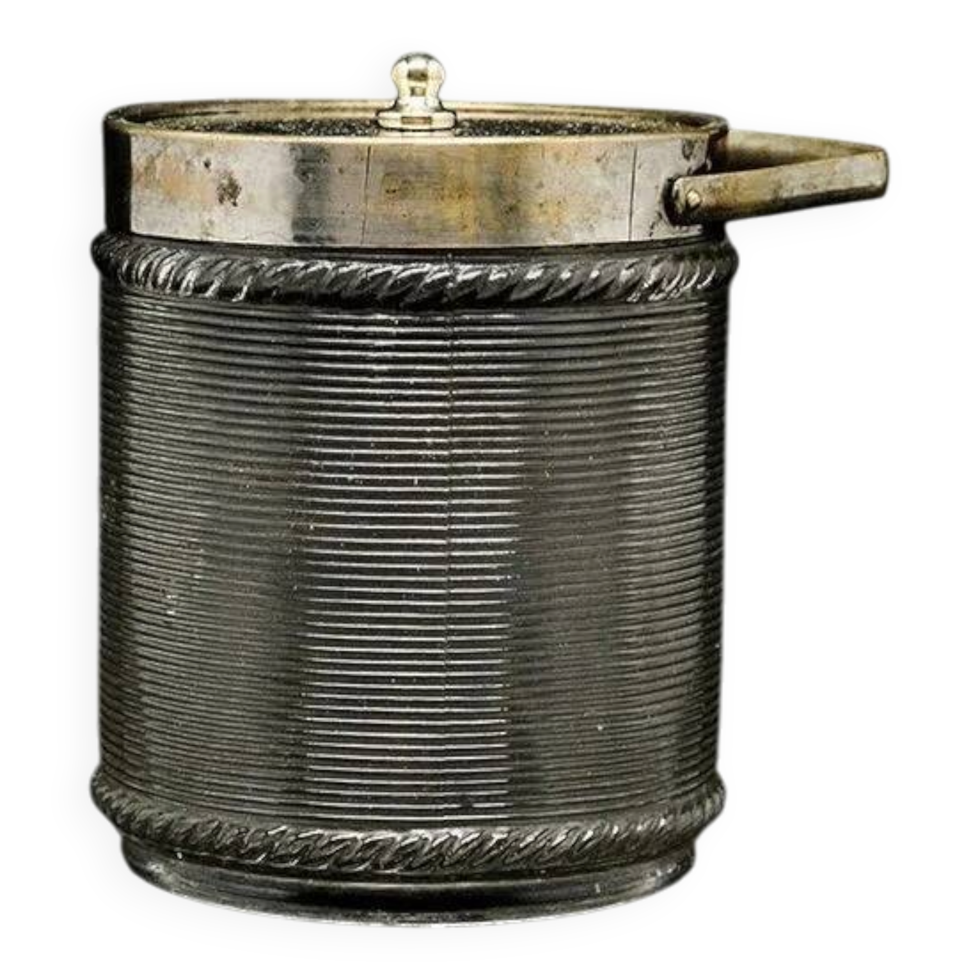 Art Deco Jam Jar/Mustard Pot