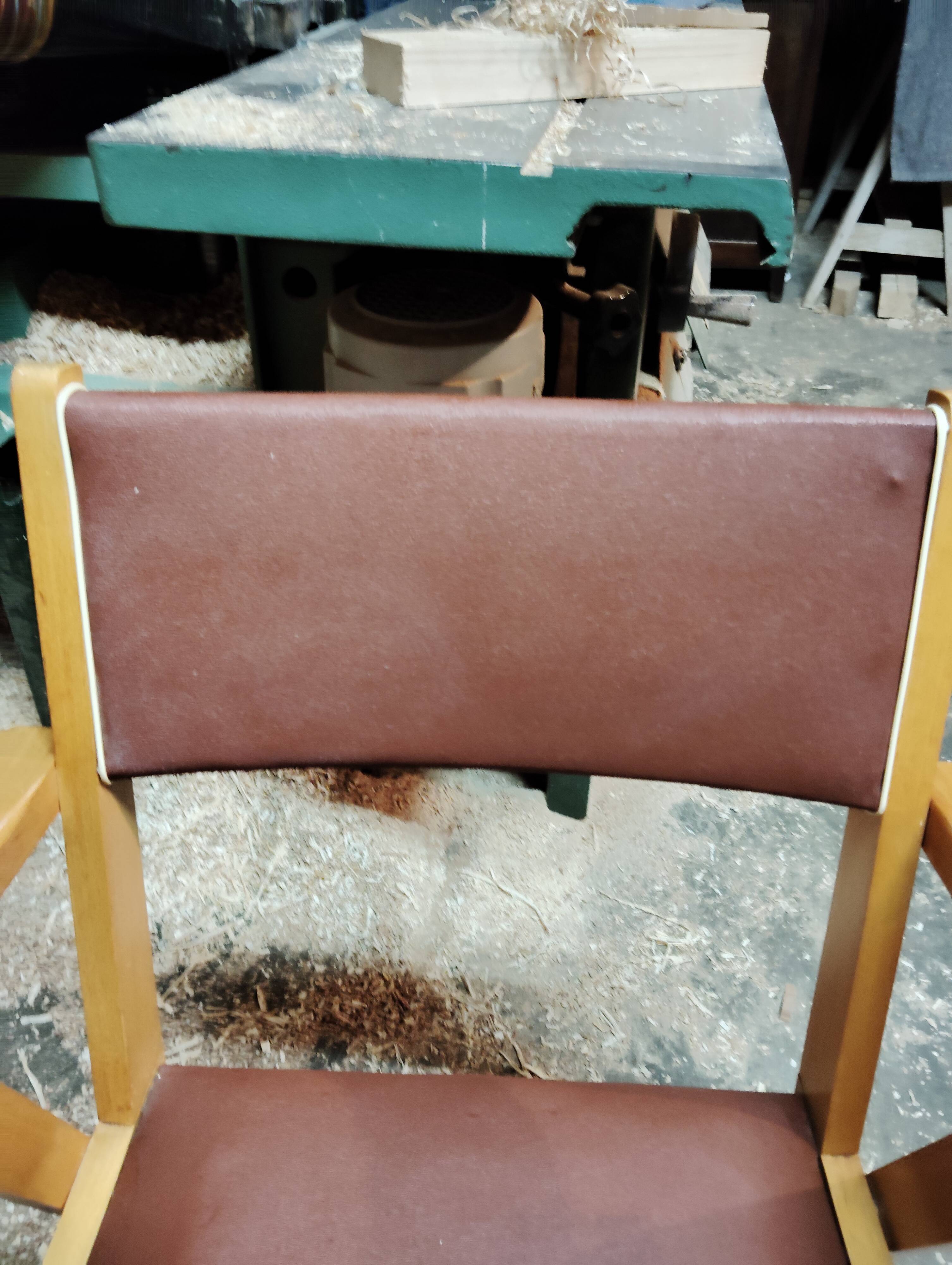 Vintage bridge armchair