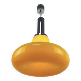 Yellow Vintage Yugoslavian EMI Poljčane Pendant Lamp