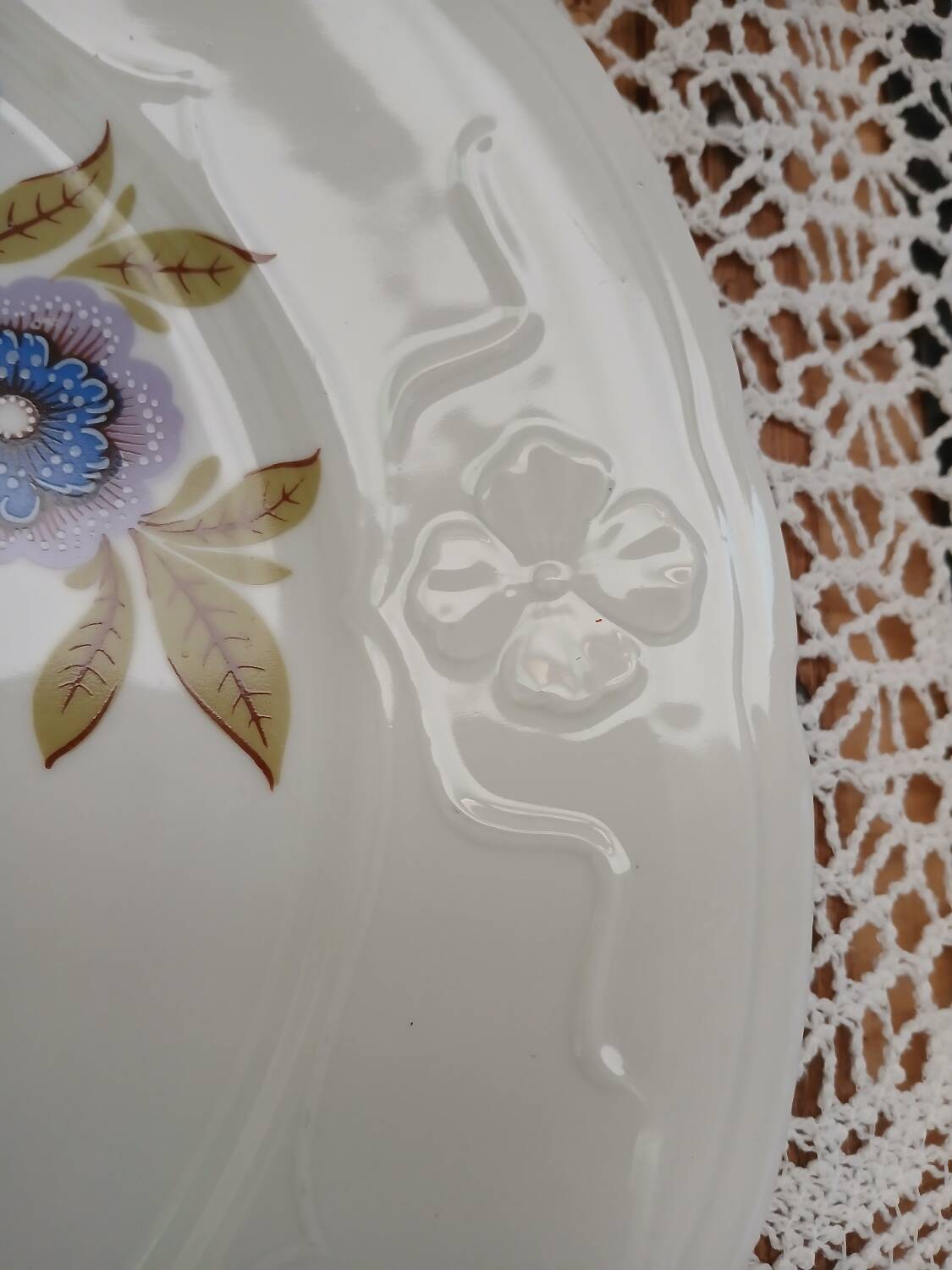 Antique porcelain dish