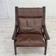 1970s, Danish design by H.J.Wegner, highback armchair, model GE530.