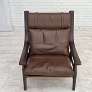 1970s, Danish design by H.J.Wegner, highback armchair, model GE530.