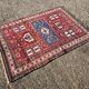 Antique Caucasian Karabakh carpet in 100% wool, late 19th century.