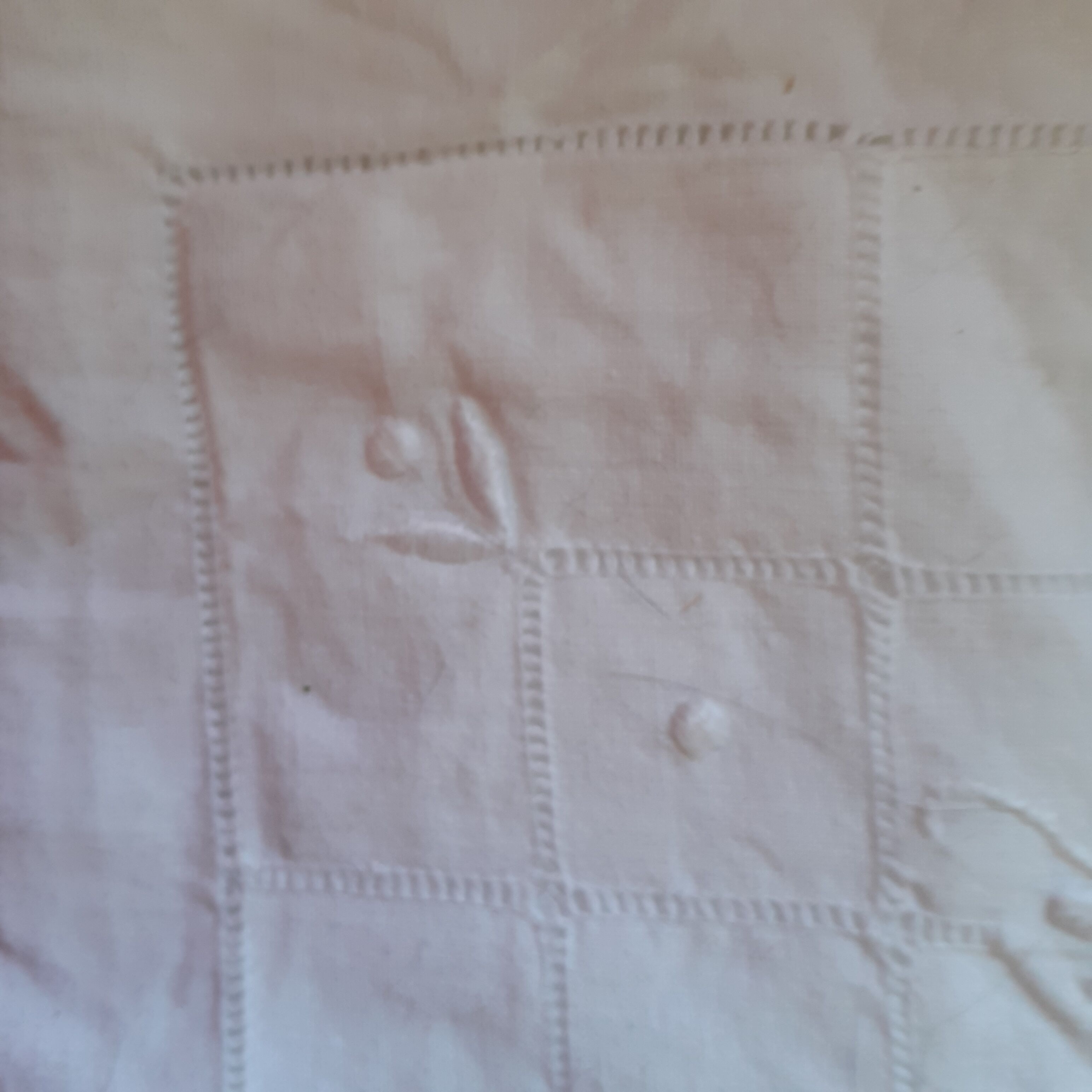 Embroidered pillowcase