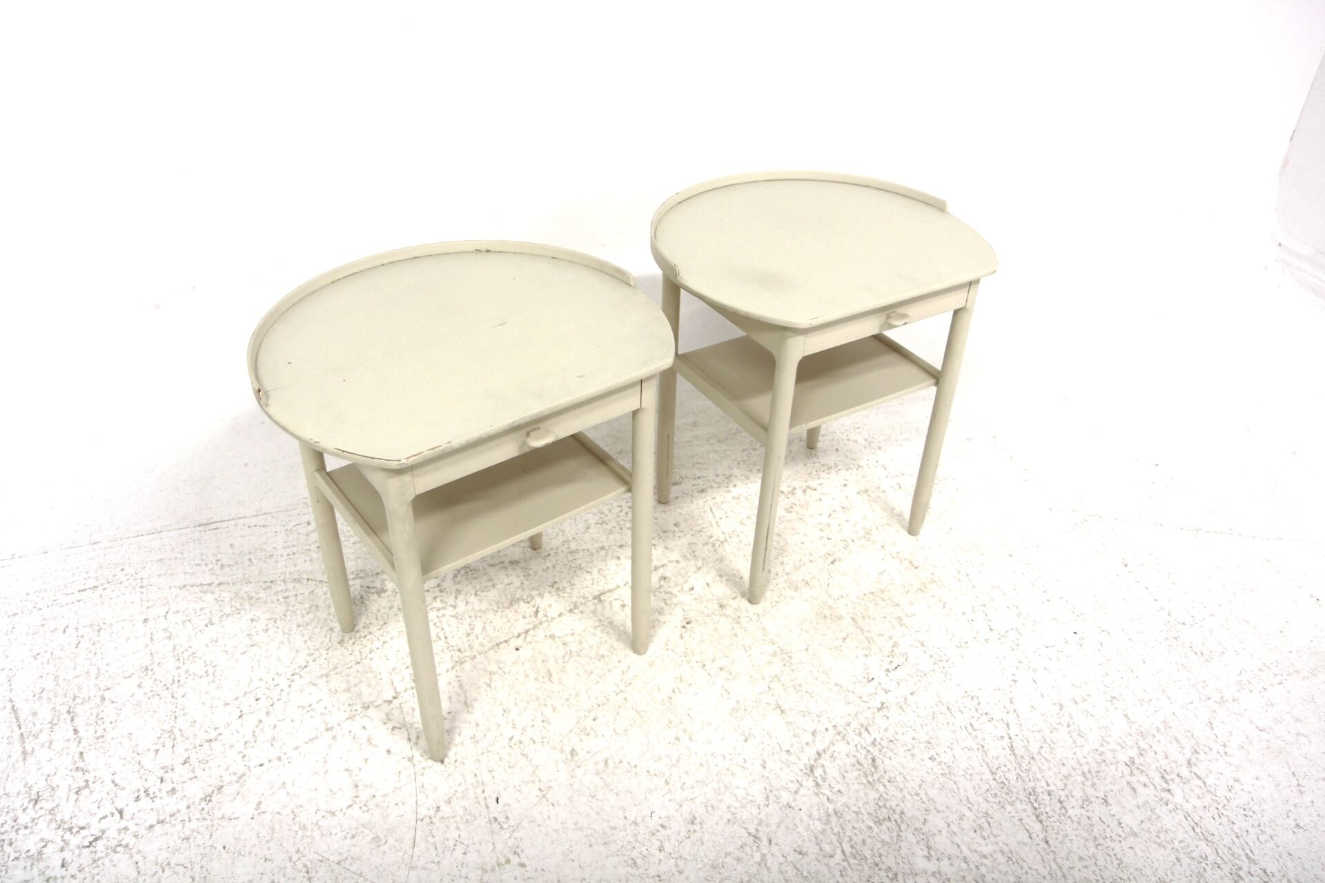 Pair of bedside tables, Engström & Myrstrand, Bodafors, Sweden, 1960