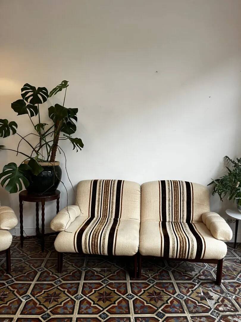 Vintage modular living room set