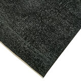 Handmade oriental contemporary 1980s 285 cm x 380 cm black wool carpet