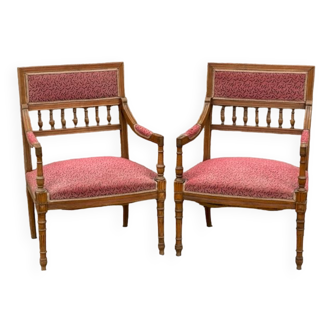 Pair of armchairs