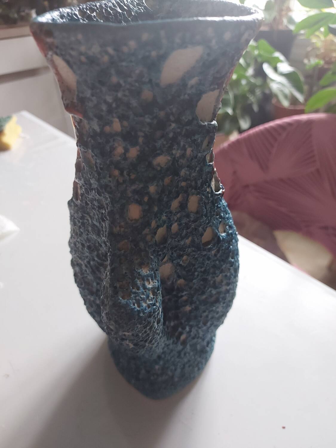 Ancien vase fatlava, style Vallauris
