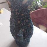 Old fatlava vase, Vallauris style