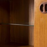 Vintage 1960s Italian-design teak wood sideboard