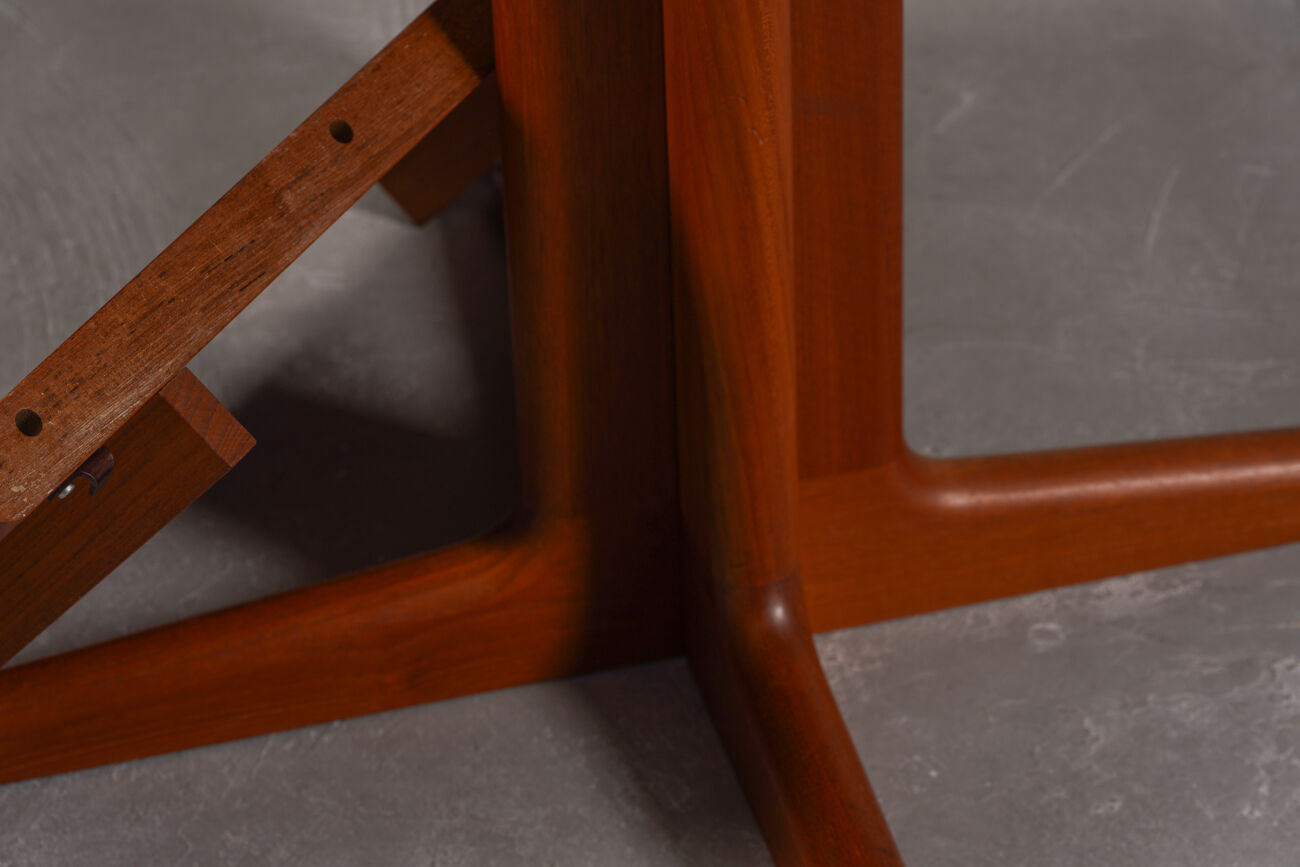 Table à manger vintage Morten en teck par Niels Koefoed pour Hornslet Mobelfabrik, Danemark, années 1970.