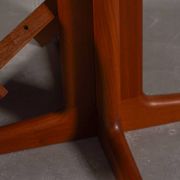 Vintage Morten dining table in teak by Niels Koefoed for Hornslet Mobelfabrik, Denmark 1970s