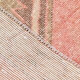 Red & Brown Classic Vintage Persian Runner Rug, 84x410Cm