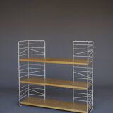 Bibliothèque suédoise à étagères par Kasje & Nils Nisse Strinning pour String, années 1950