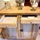 Buffet parisien bois brut