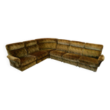 Vintage modular corner sofa, 1970s