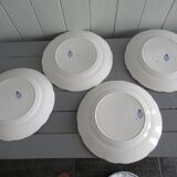 Ridgways Delft Dinner Plate Set of 8