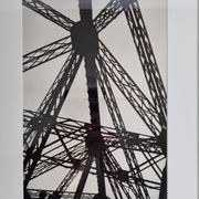 Vintage Black and White Photograph from the 70s/80s, Industrial Design, framed 32 cm x 42 cm