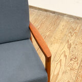 Teak armchair or easy chair by Ole Wanscher for France & Son, Mid Century Modern Danish Design, 1950er