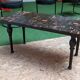 Table basse en ébène de macassar