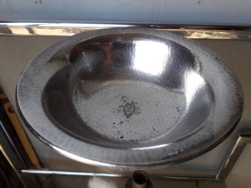 WMF art deco silver metal cup 1930