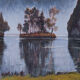 Tableau ancien Ricard Tarrega Viladoms - 'Lac Königssee' Bavière