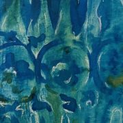 Watercolour and ink table vase Wabi Sabi collection Asia