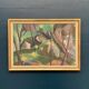 Original Swedish Oil on Canvas – "Jungle" by Åke Winnberg – Signed
