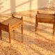 vintage bedside tables | brutalist cabinets | 1960s
