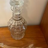 Vintage carafe in molded glass