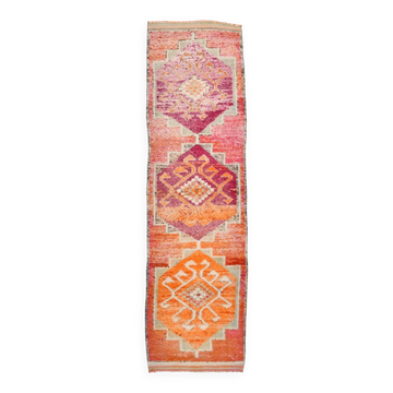Tapis de cuisine vintage 3x11, tapis couloir, 96x334 cm