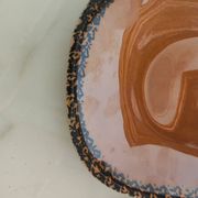 Duo of oval Gien earthenware dishes
