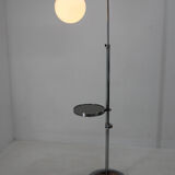Bauhaus or Functionalist Floor Lamp with Adjustable Height, 1940s